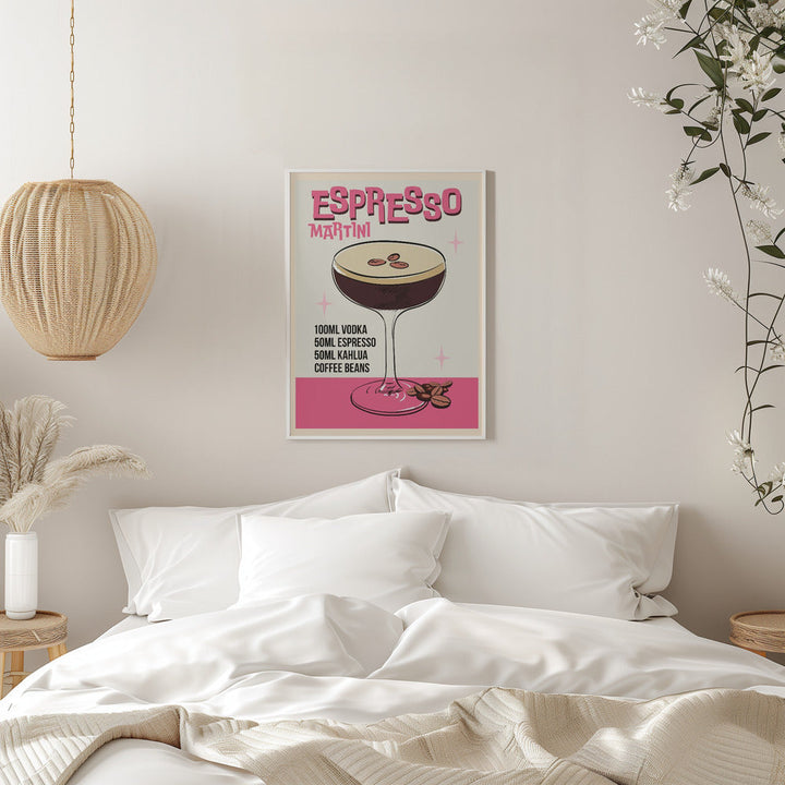 Espresso Martini - Stretched Canvas, Poster or Fine Art Print I Heart Wall Art