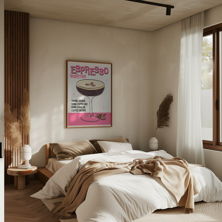 Espresso Martini - Stretched Canvas, Poster or Fine Art Print I Heart Wall Art