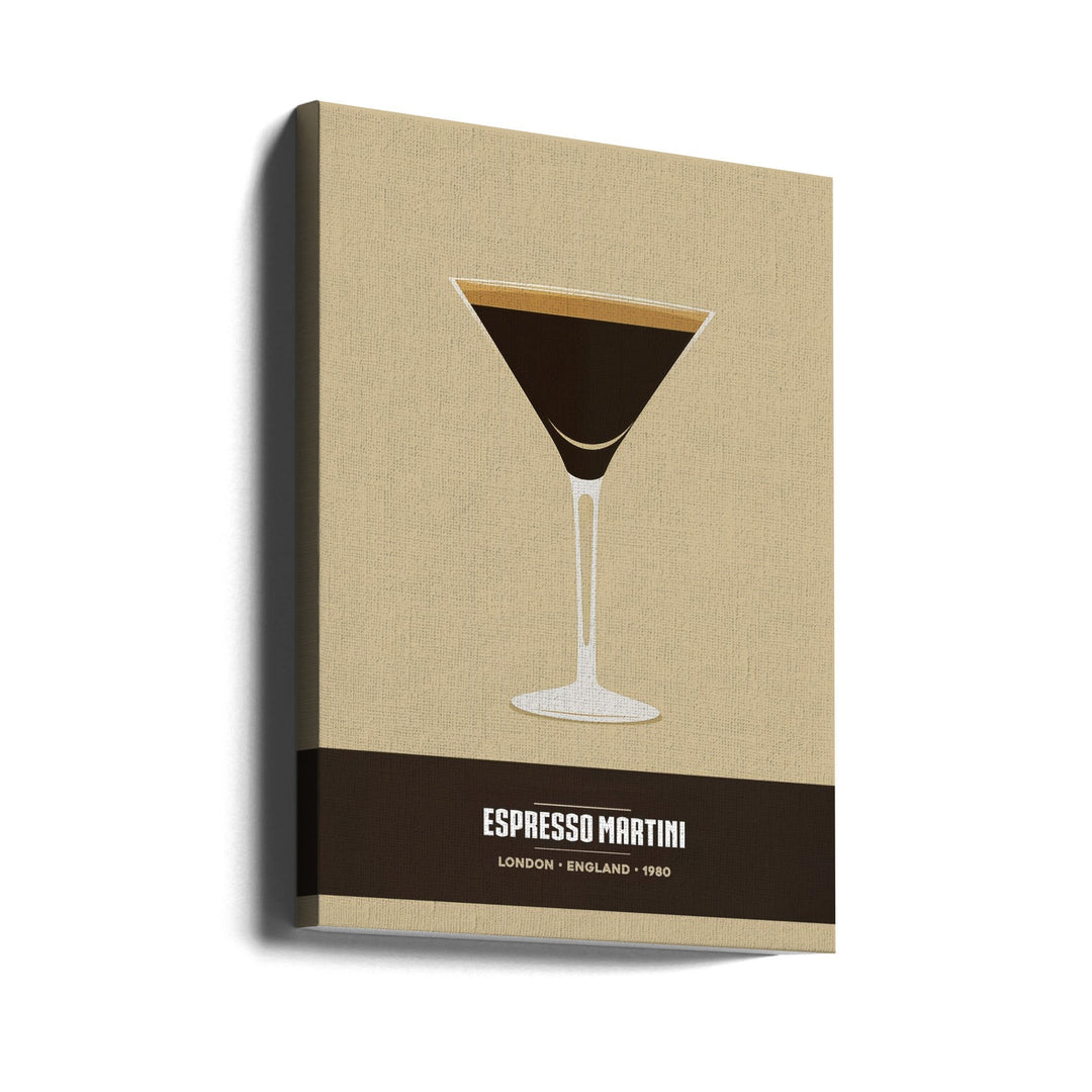 Espresso Martini - Stretched Canvas, Poster or Fine Art Print I Heart Wall Art