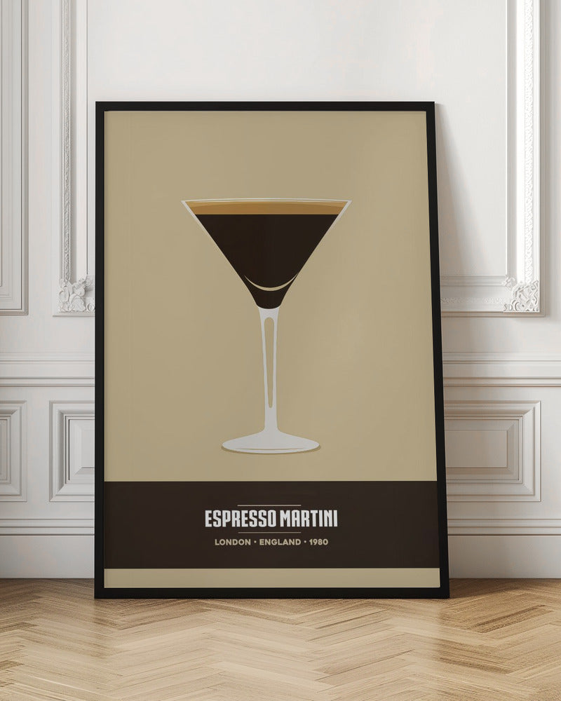 Espresso Martini - Stretched Canvas, Poster or Fine Art Print I Heart Wall Art