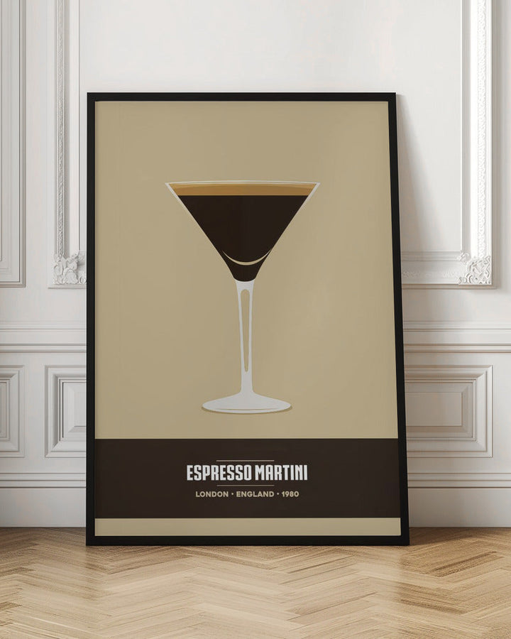 Espresso Martini - Stretched Canvas, Poster or Fine Art Print I Heart Wall Art