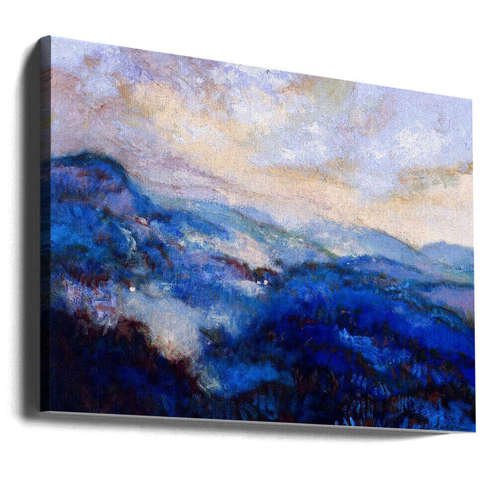 Ethereal Bluescape - Stretched Canvas, Poster or Fine Art Print - I Heart Wall Art - Poster Print, Canvas Print or Framed Art Print