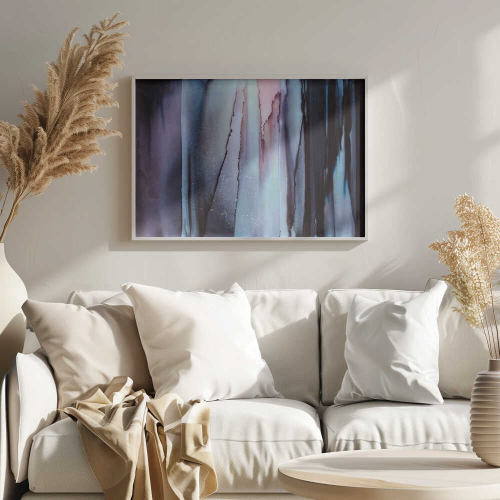 Ethereal Cosmic Flow - Stretched Canvas, Poster or Fine Art Print - I Heart Wall Art - Poster Print, Canvas Print or Framed Art Print