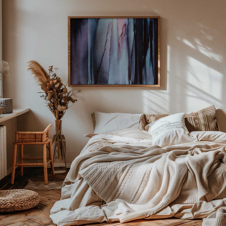 Ethereal Cosmic Flow - Stretched Canvas, Poster or Fine Art Print - I Heart Wall Art - Poster Print, Canvas Print or Framed Art Print