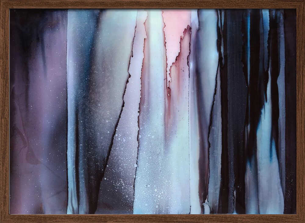 Ethereal Cosmic Flow - Stretched Canvas, Poster or Fine Art Print - I Heart Wall Art - Poster Print, Canvas Print or Framed Art Print