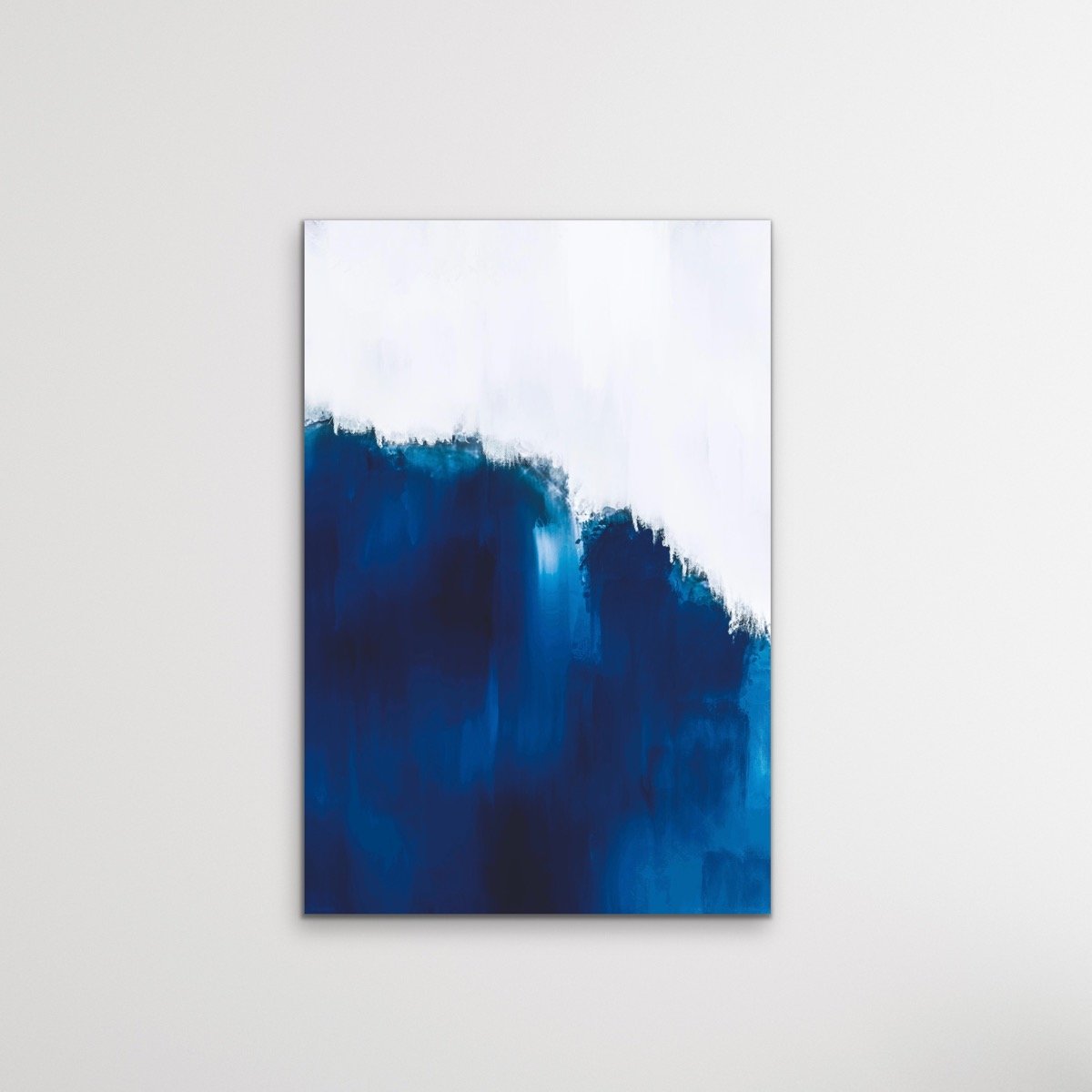 Ethereal- Edie Fogarty Blue Abstract Print  Artwork in Canvas or Art Print - I Heart Wall Art