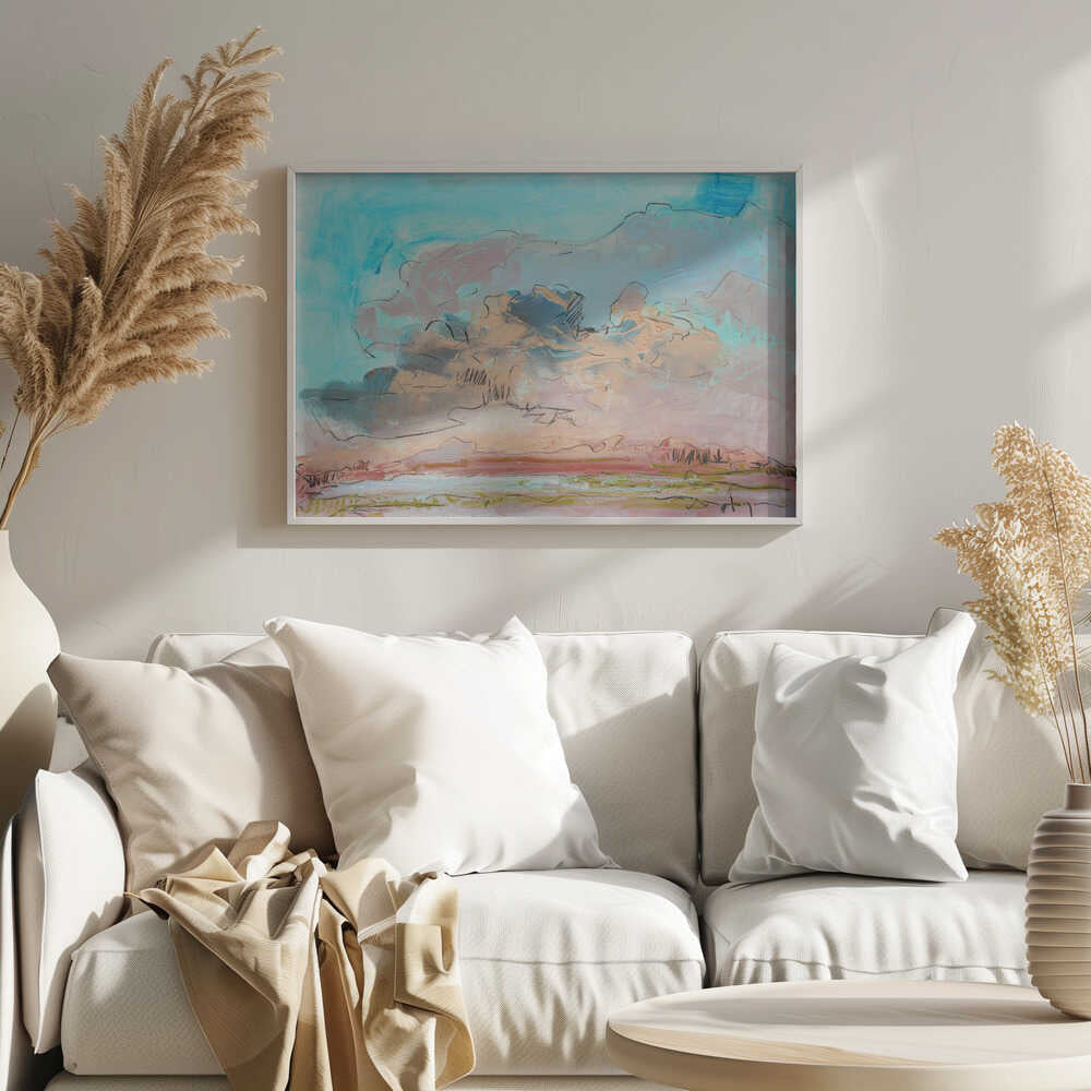 Ethereal Horizons - Stretched Canvas, Poster or Fine Art Print - I Heart Wall Art - Poster Print, Canvas Print or Framed Art Print