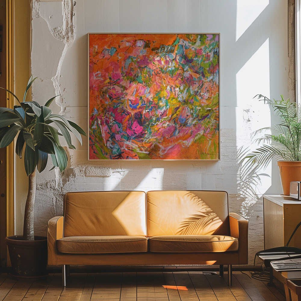 Ethereal Incantata - Square Stretched Canvas, Poster or Fine Art Print - I Heart Wall Art - Poster Print, Canvas Print or Framed Art Print