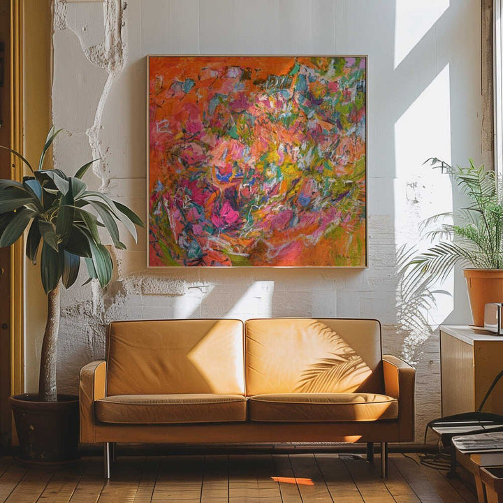 Ethereal Incantata - Square Stretched Canvas, Poster or Fine Art Print - I Heart Wall Art - Poster Print, Canvas Print or Framed Art Print