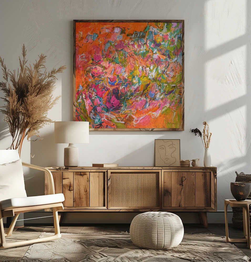 Ethereal Incantata - Square Stretched Canvas, Poster or Fine Art Print - I Heart Wall Art - Poster Print, Canvas Print or Framed Art Print