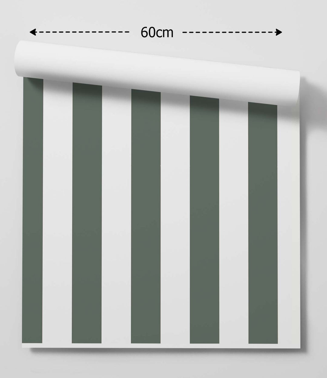 Eucalyptus Striped Wallpaper - Peel and Stick Adhesive Wallpaper I Heart Wall Art Australia