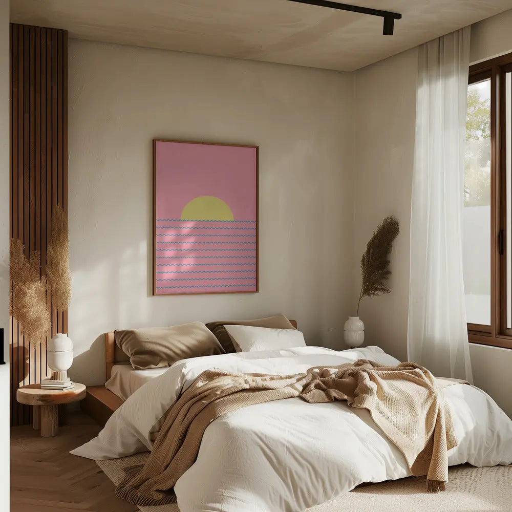 Every Day the Sun Rises - Stretched Canvas, Poster or Fine Art Print I Heart Wall Art