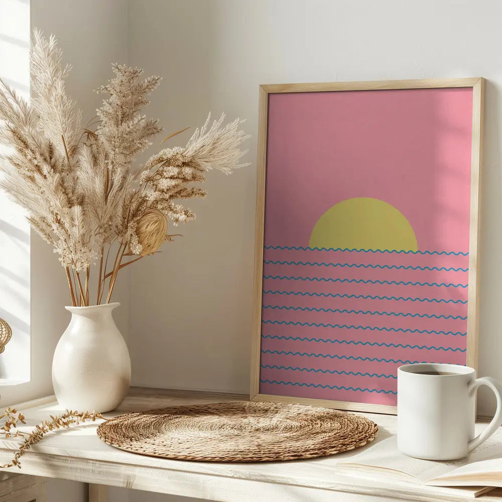 Every Day the Sun Rises - Stretched Canvas, Poster or Fine Art Print I Heart Wall Art