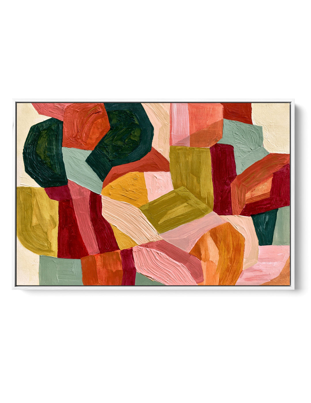 xxxx by IHeartStudio - Colourful Geometric Canvas Print (Copy)