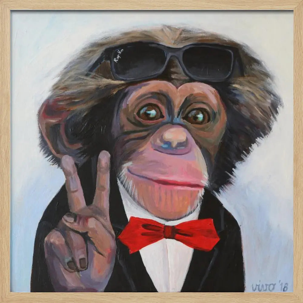 Evolution21 - Square Stretched Canvas, Poster or Fine Art Print I Heart Wall Art