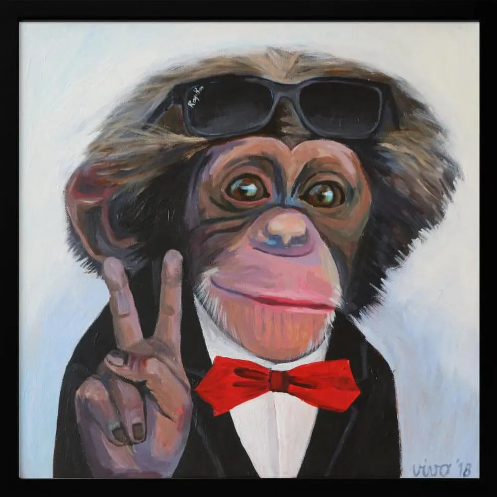 Evolution21 - Square Stretched Canvas, Poster or Fine Art Print I Heart Wall Art