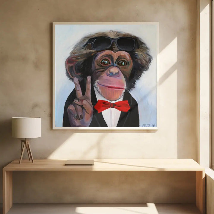 Evolution21 - Square Stretched Canvas, Poster or Fine Art Print I Heart Wall Art