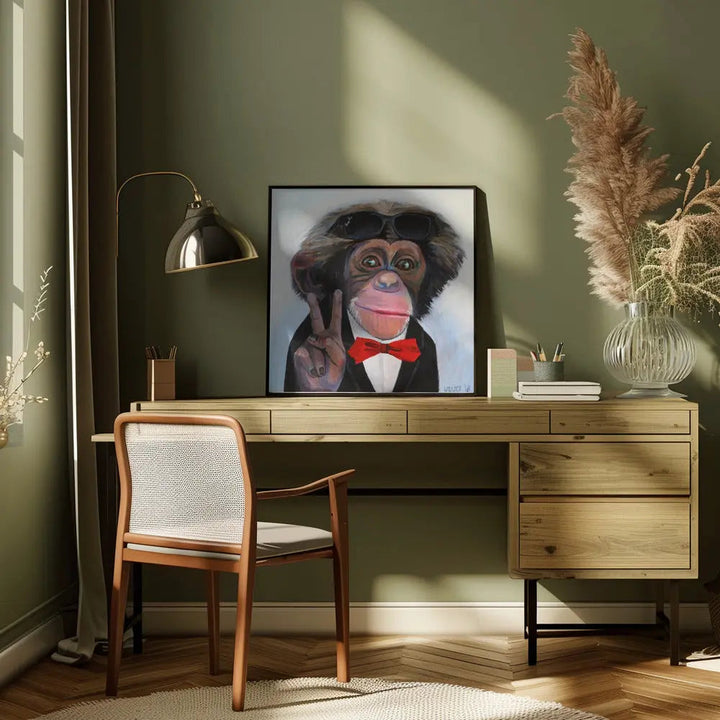 Evolution21 - Square Stretched Canvas, Poster or Fine Art Print I Heart Wall Art