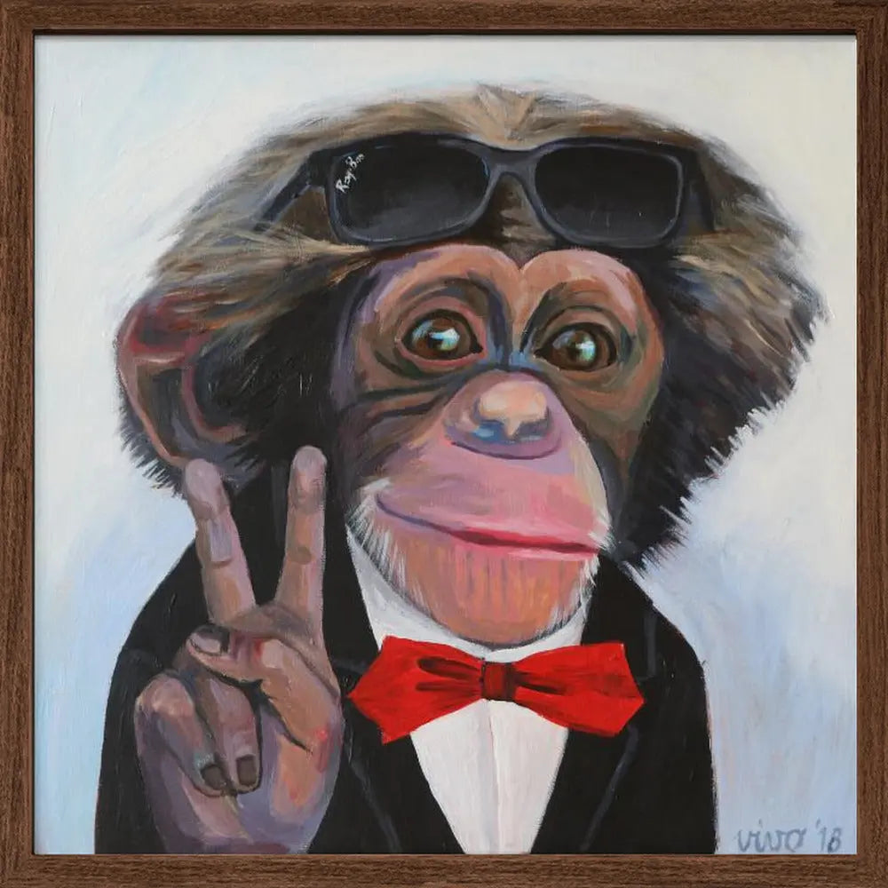 Evolution21 - Square Stretched Canvas, Poster or Fine Art Print I Heart Wall Art