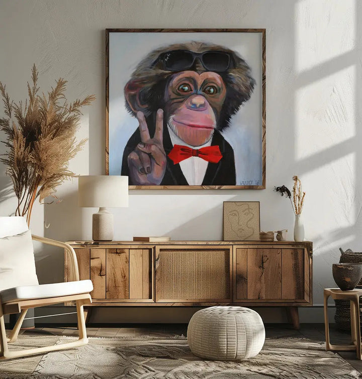 Evolution21 - Square Stretched Canvas, Poster or Fine Art Print I Heart Wall Art