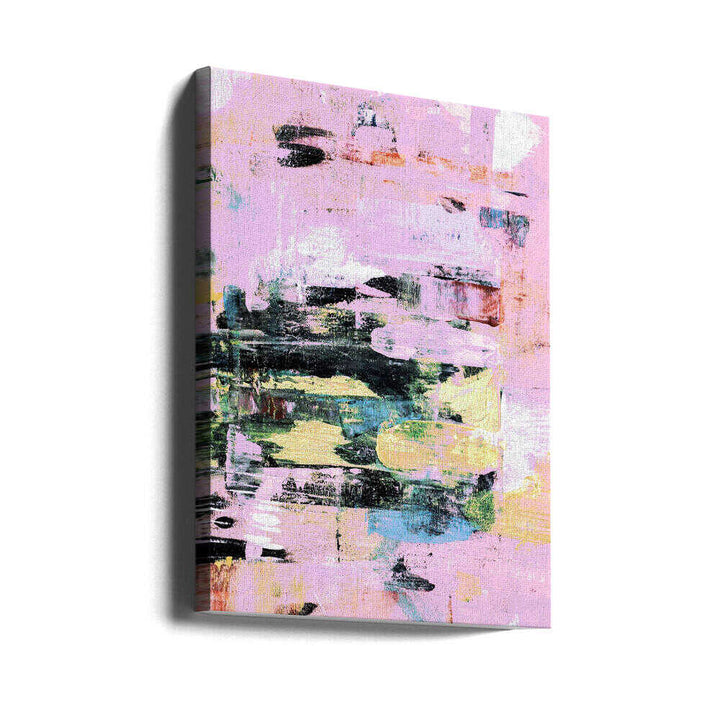 Expressive Brushstrokes With A Pastel Color - Stretched Canvas, Poster or Fine Art Print - I Heart Wall Art - Poster Print, Canvas Print or Framed Art Print