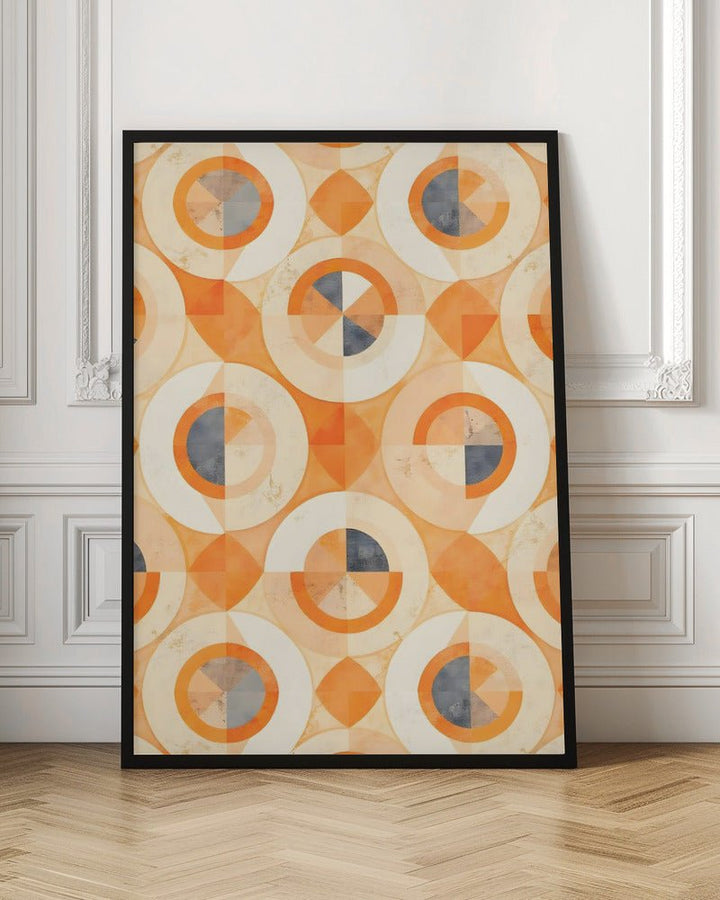 Faded Terra Geometrics - Stretched Canvas, Poster or Fine Art Print - I Heart Wall Art - Poster Print, Canvas Print or Framed Art Print