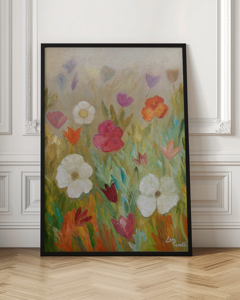 Fading Mist - Stretched Canvas, Poster or Fine Art Print I Heart Wall Art