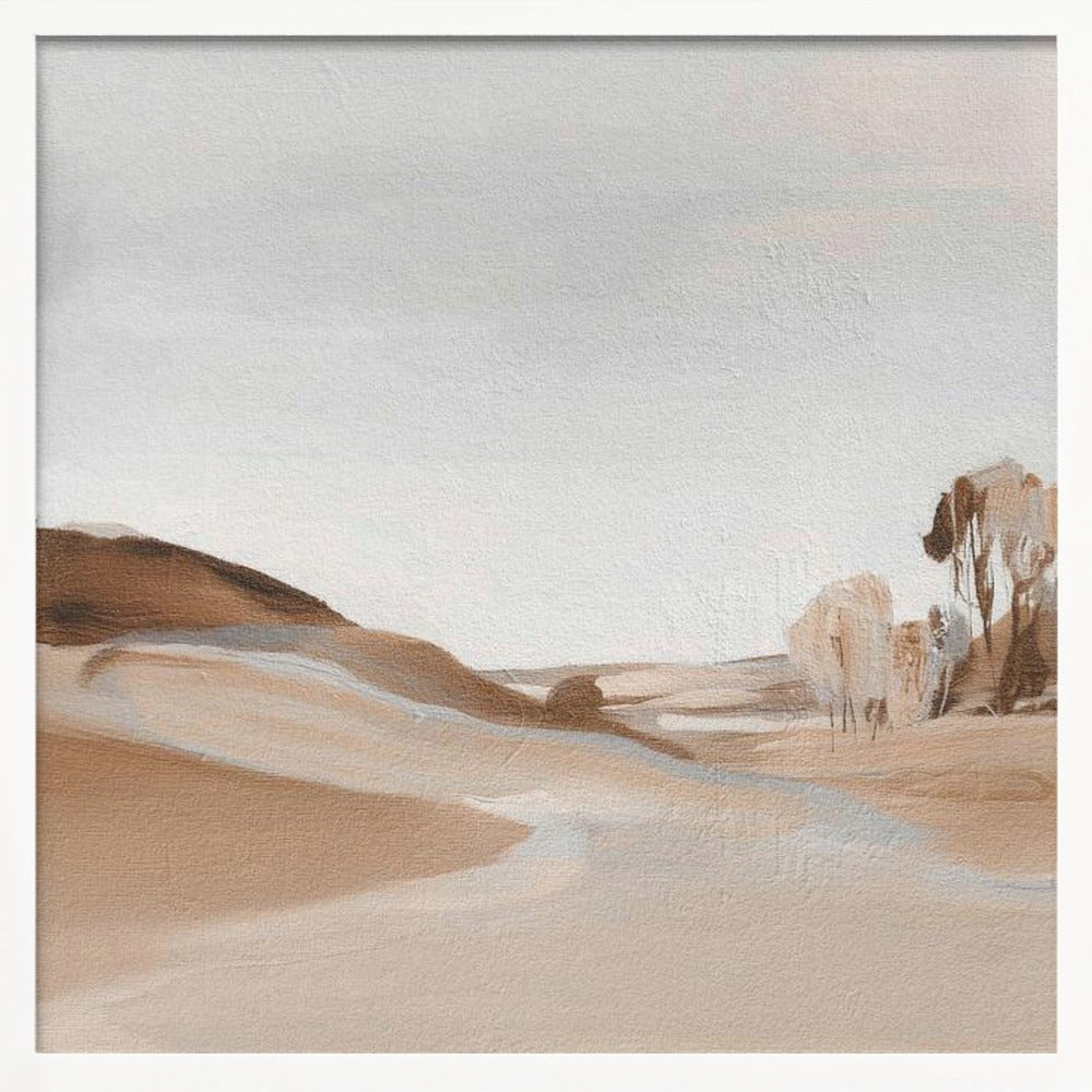 Farm View II - Square Stretched Canvas, Poster or Fine Art Print - I Heart Wall Art - Poster Print, Canvas Print or Framed Art Print
