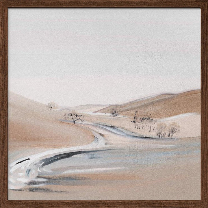 Farm View III - Square Stretched Canvas, Poster or Fine Art Print - I Heart Wall Art - Poster Print, Canvas Print or Framed Art Print