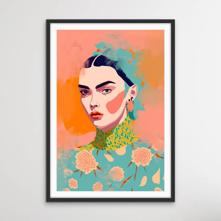 Fashion Moments - Colourful Illustration by TreeChild Available as a Canvas or Paper Print I Heart Wall Art Australia 