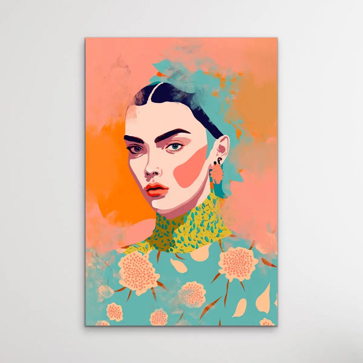 Fashion Moments - Colourful Illustration by TreeChild Available as a Canvas or Paper Print I Heart Wall Art Australia 