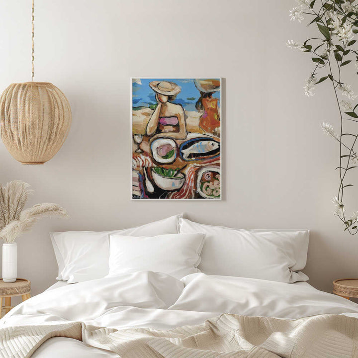 “Feast On” - Stretched Canvas, Poster or Fine Art Print - I Heart Wall Art - Poster Print, Canvas Print or Framed Art Print