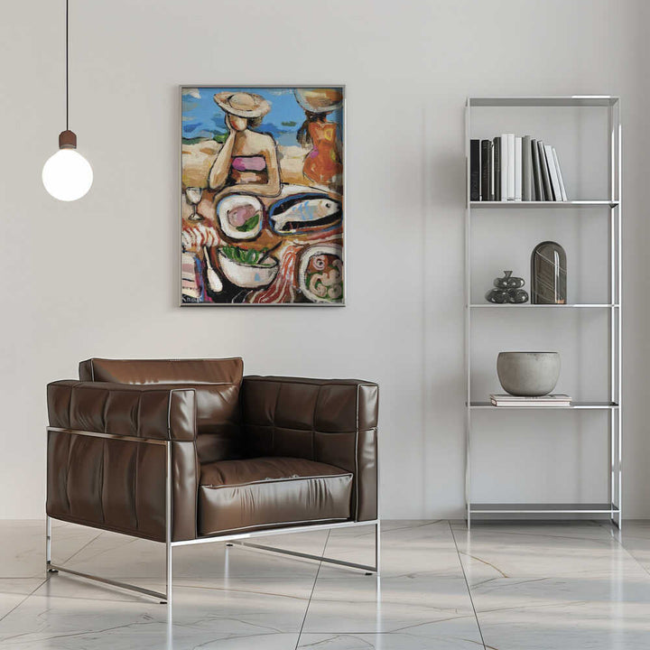 “Feast On” - Stretched Canvas, Poster or Fine Art Print - I Heart Wall Art - Poster Print, Canvas Print or Framed Art Print