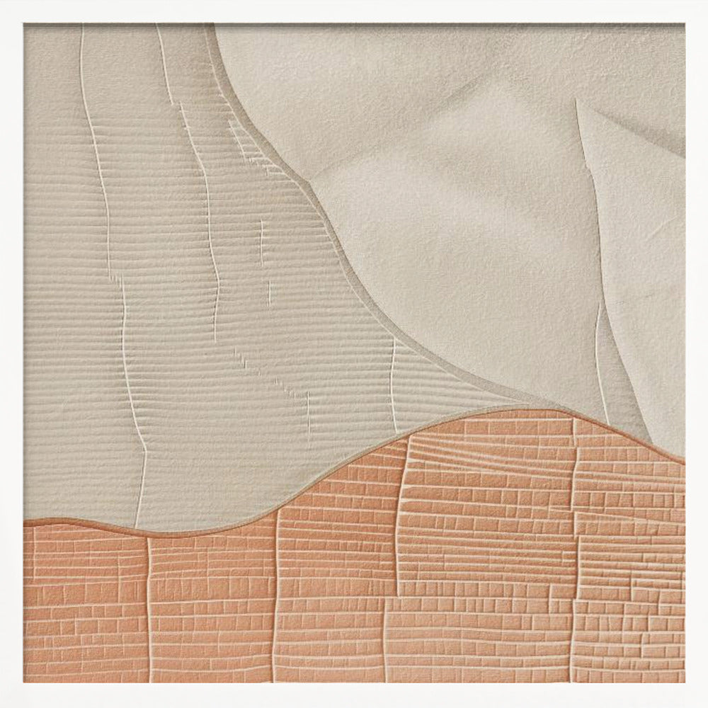 Feeling II - Square Stretched Canvas, Poster or Fine Art Print I Heart Wall Art