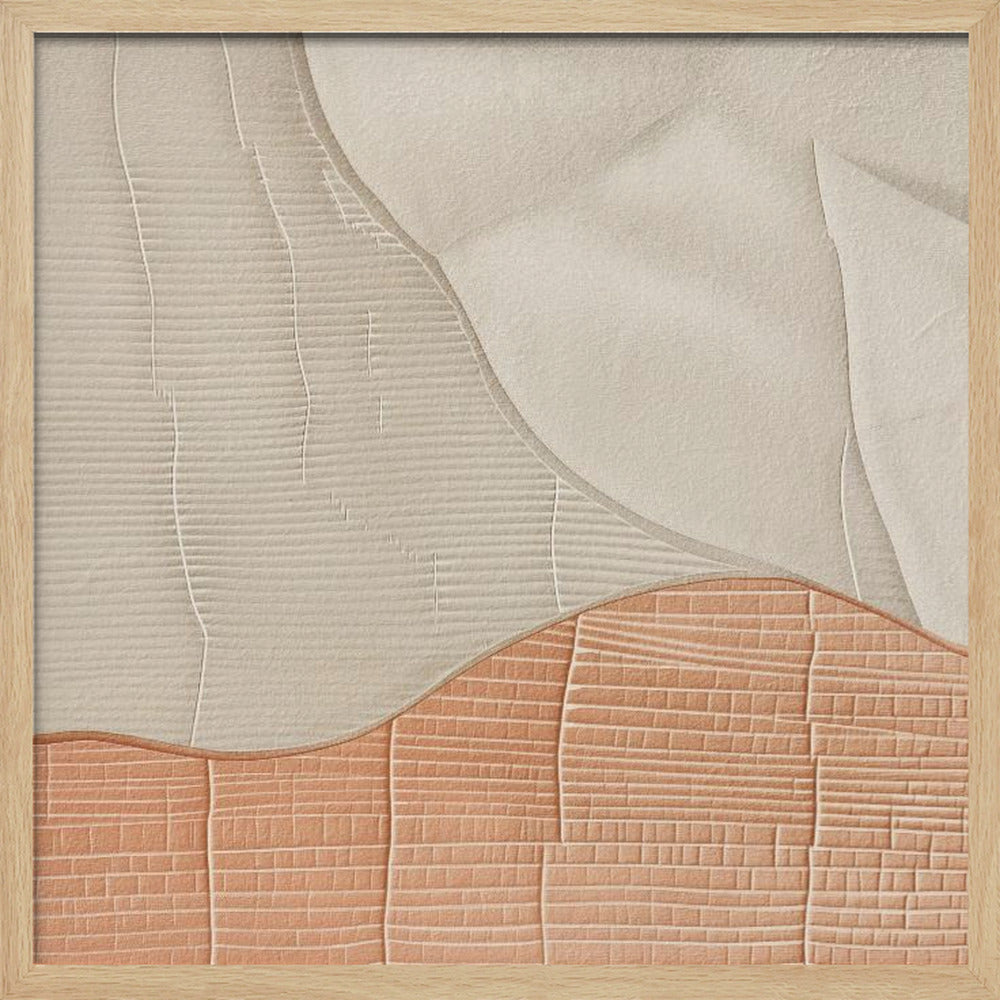 Feeling II - Square Stretched Canvas, Poster or Fine Art Print I Heart Wall Art