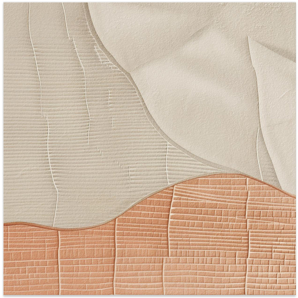 Feeling II - Square Stretched Canvas, Poster or Fine Art Print I Heart Wall Art