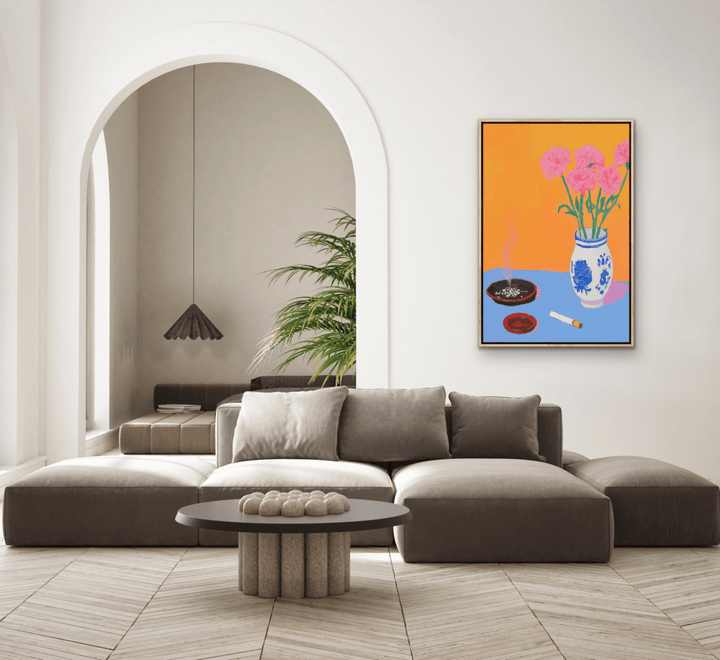 Feeling Vintage - Vibrant Still Life Stretched Canvas or Wall Art Print - I Heart Wall Art - Poster Print, Canvas Print or Framed Art Print