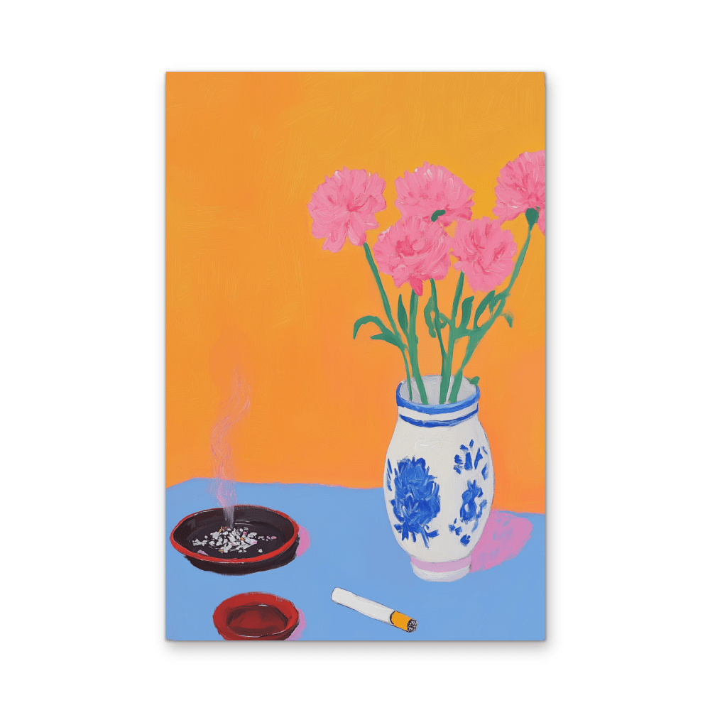 Feeling Vintage - Vibrant Still Life Stretched Canvas or Wall Art Print - I Heart Wall Art - Poster Print, Canvas Print or Framed Art Print