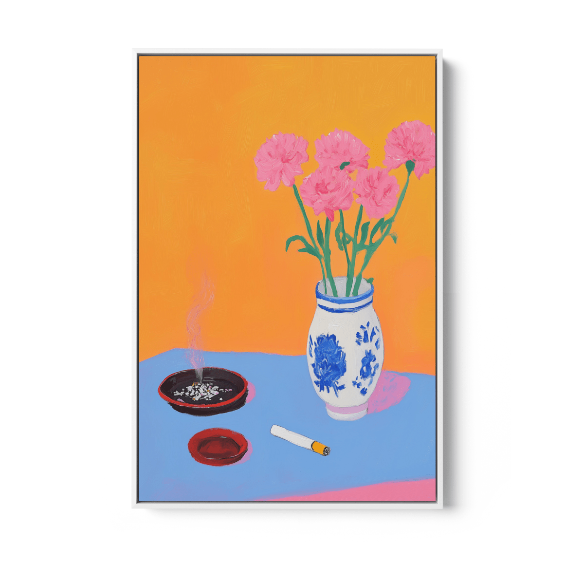 Feeling Vintage - Vibrant Still Life Stretched Canvas or Wall Art Print - I Heart Wall Art - Poster Print, Canvas Print or Framed Art Print