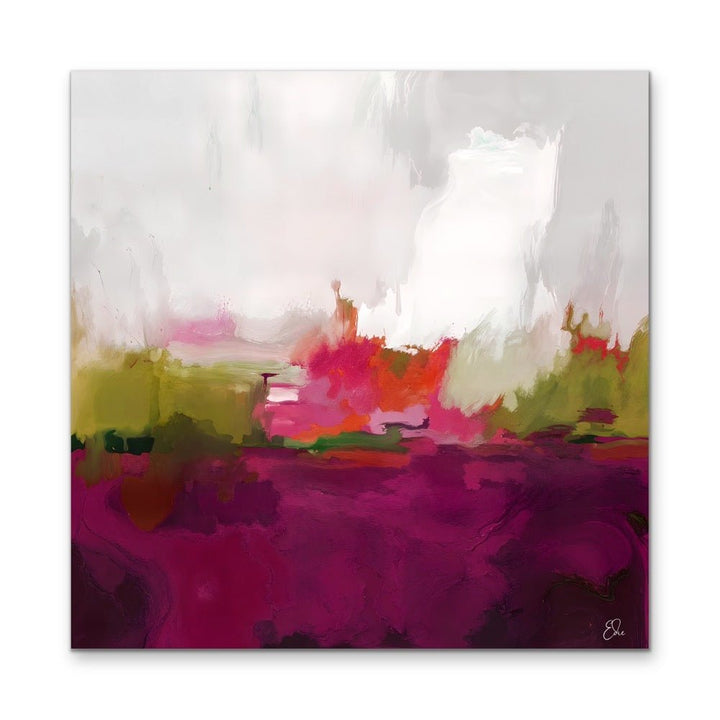 Fever Dream - Colourful Abstract Landscape Art Print - I Heart Wall Art - Poster Print, Canvas Print or Framed Art Print