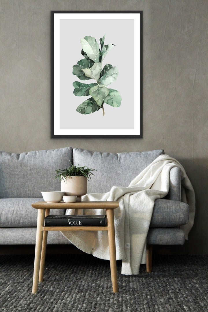 Fiddle Leaf Fig - CLassic Foliage Print Set One - I Heart Wall Art