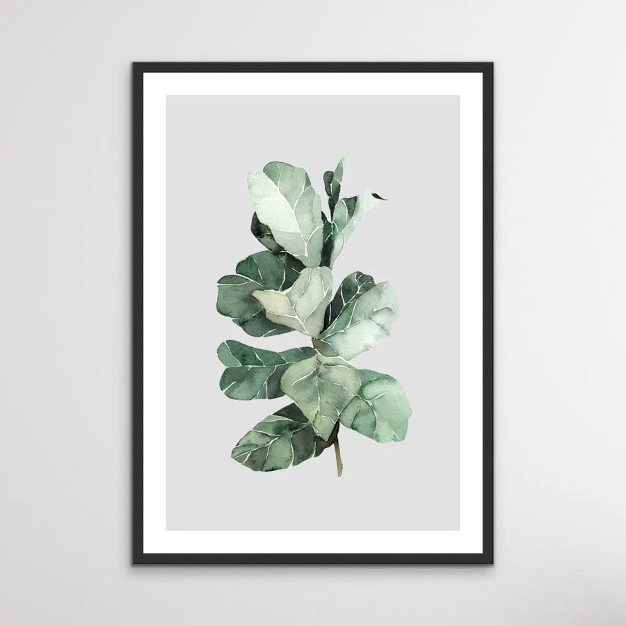 fiddle leaf fig print Fiddle Leaf Fig - CLassic Foliage Print Set One