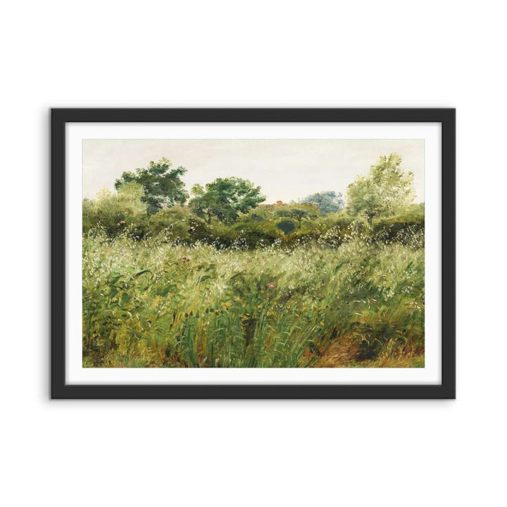 Field of Oats near Vejby (1843) - Fine Art Print or Stretched Canvas - I Heart Wall Art - Poster Print, Canvas Print or Framed Art Print