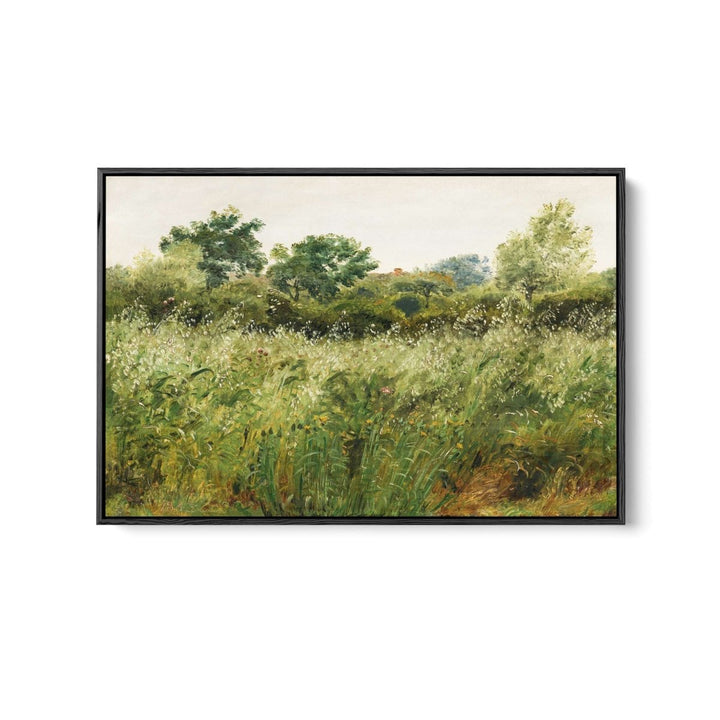 Field of Oats near Vejby (1843) - Fine Art Print or Stretched Canvas - I Heart Wall Art - Poster Print, Canvas Print or Framed Art Print