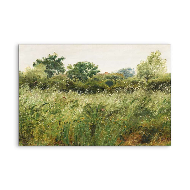 Field of Oats near Vejby (1843) - Fine Art Print or Stretched Canvas - I Heart Wall Art - Poster Print, Canvas Print or Framed Art Print