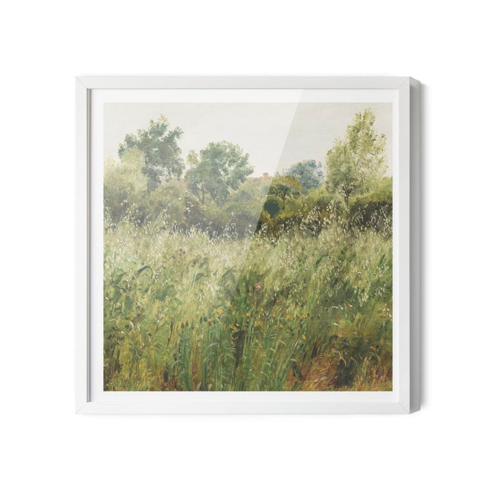 Field of Oats near Vejby (Square Version) - Vintage Landscape Wall Art Print - I Heart Wall Art - Poster Print, Canvas Print or Framed Art Print
