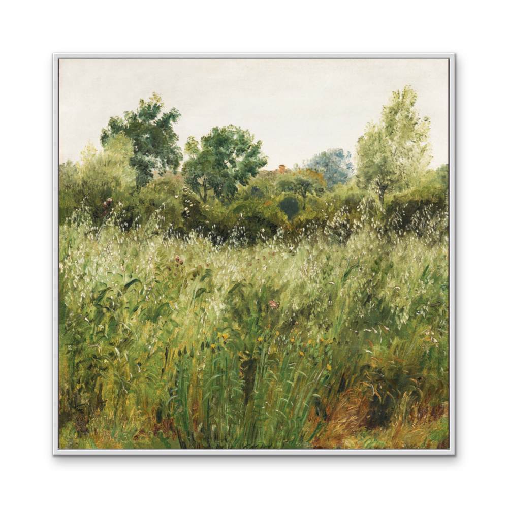 Field of Oats near Vejby (Square Version) - Vintage Landscape Wall Art Print - I Heart Wall Art - Poster Print, Canvas Print or Framed Art Print