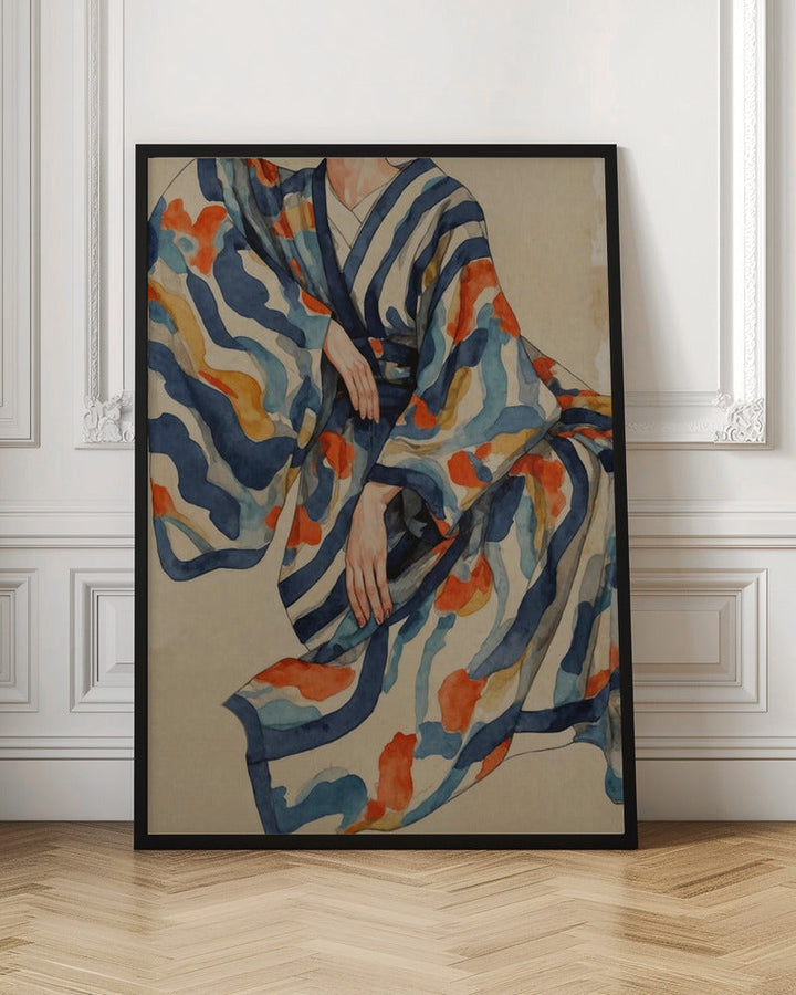 Figurative Woman No.2 - Stretched Canvas, Poster or Fine Art Print I Heart Wall Art
