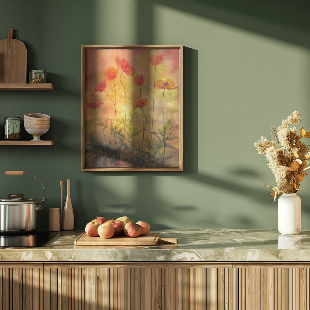 Fire - Stretched Canvas, Poster or Fine Art Print I Heart Wall Art