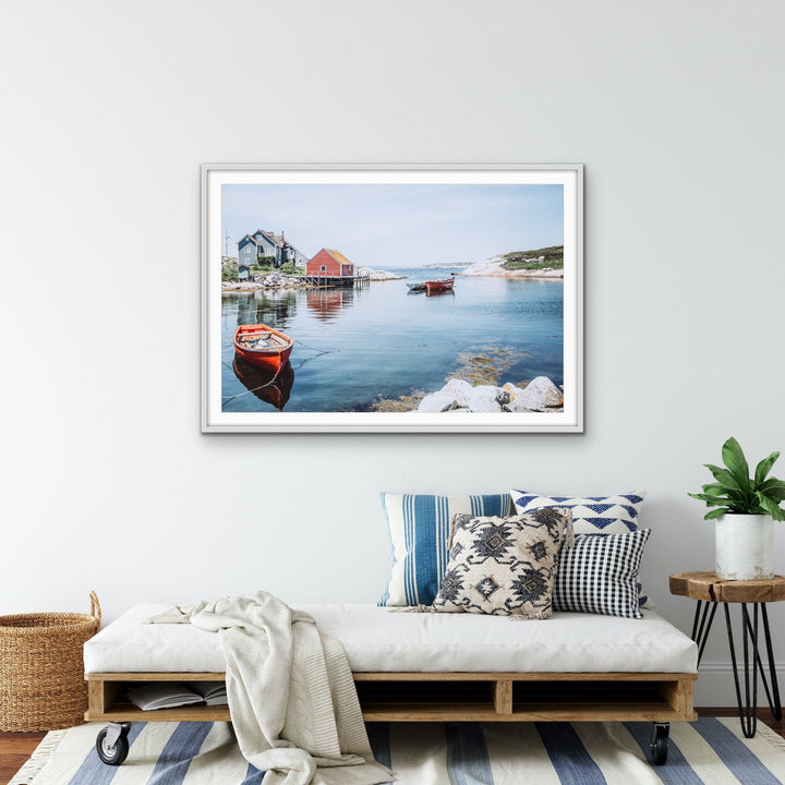 Fishing Cove - Hamptons and Coastal Style Photographic Print - I Heart Wall Art